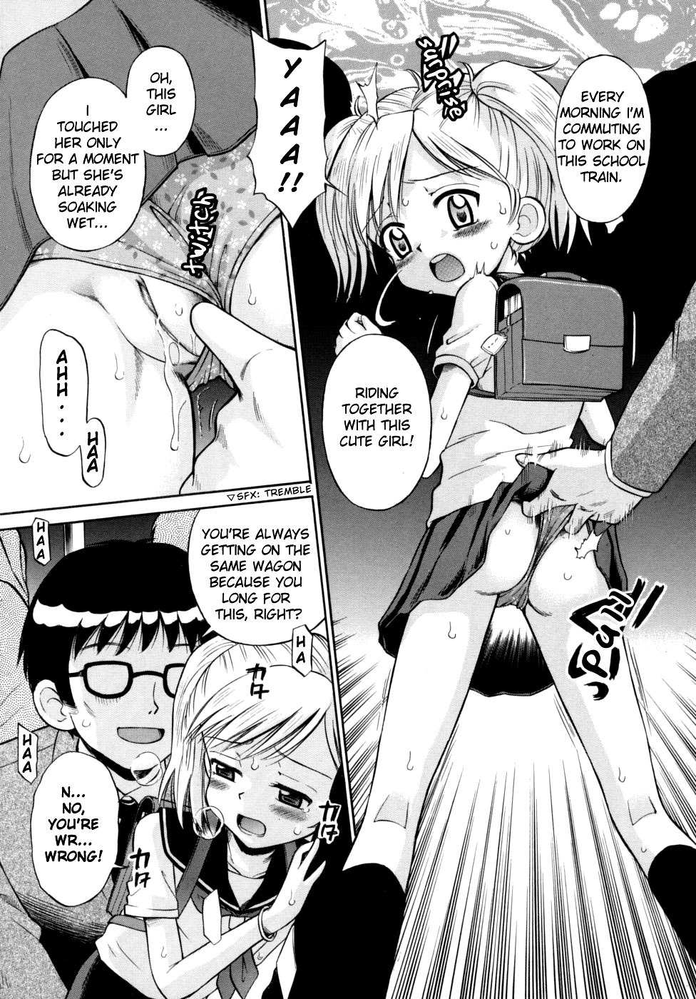 Shoujo Hatsujouchuu Ch.3 - Group Molester Train page 5 full
