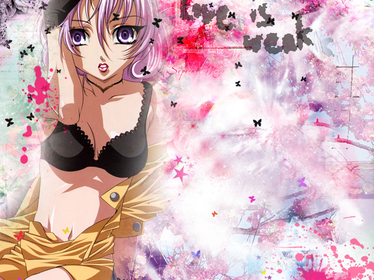 Sexy Anime Girls Wallpapers 1280X960 page 1 full