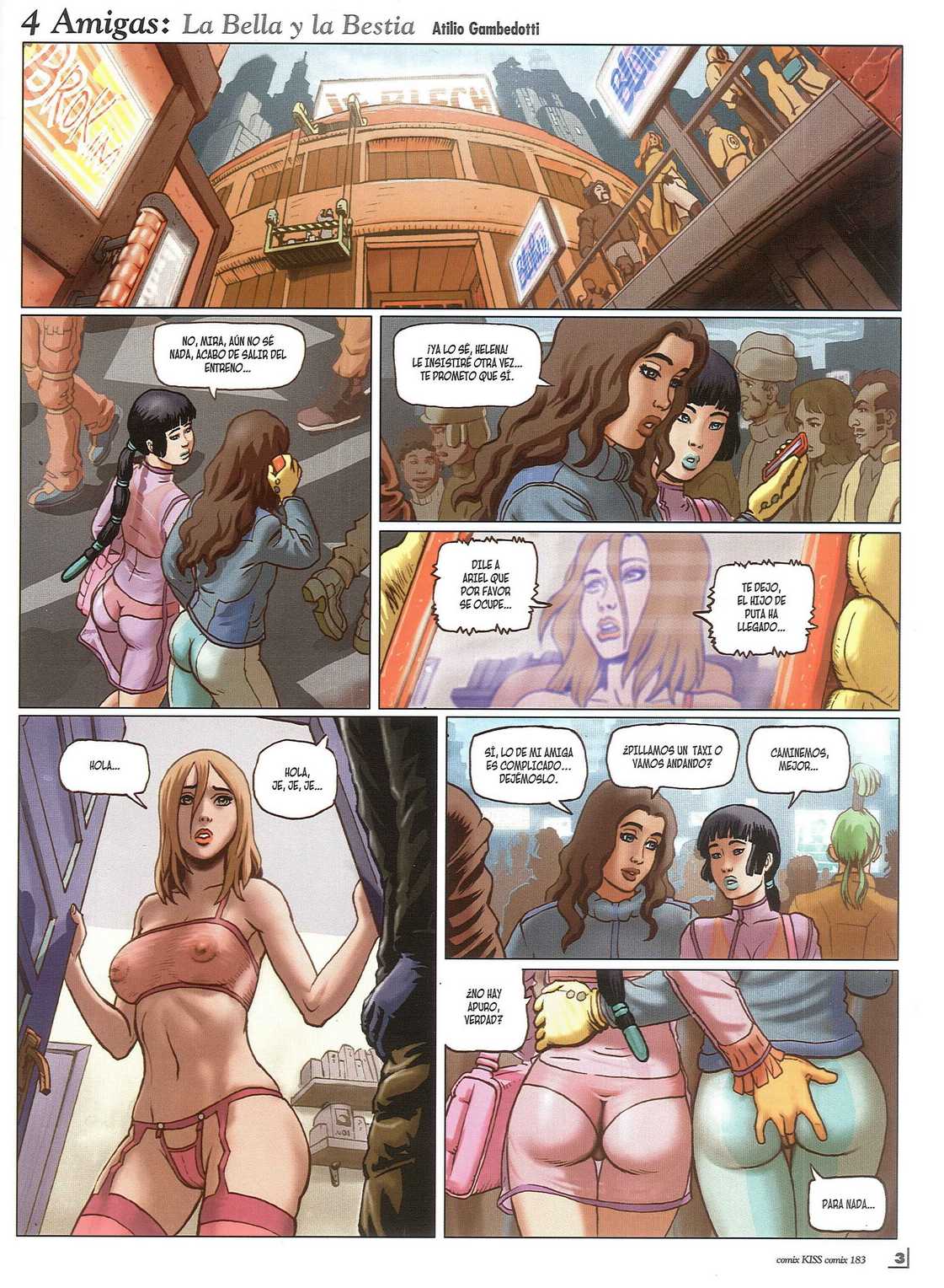 Kiss comix 183 page 3 full