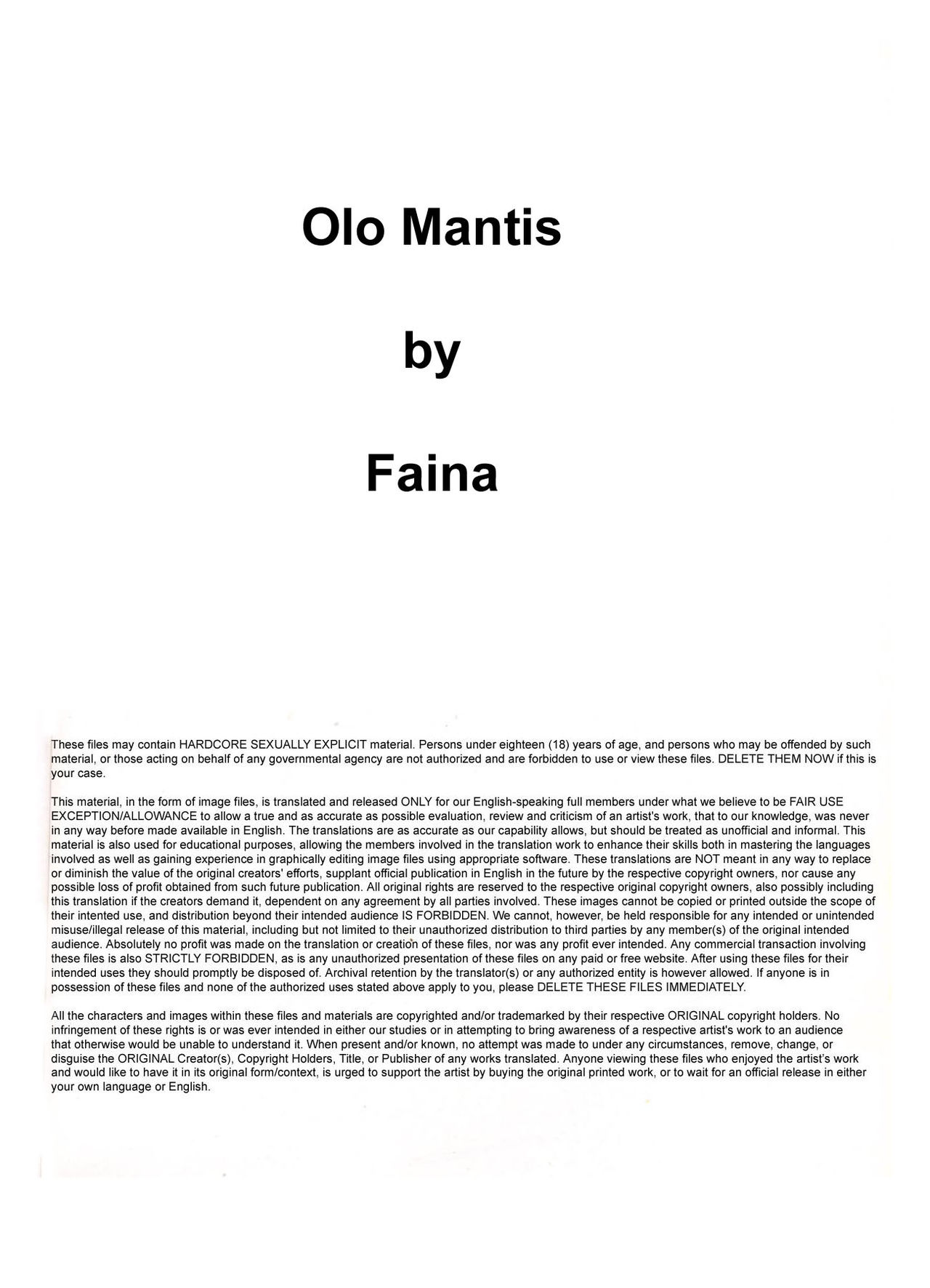 Olo Mantis page 3 full