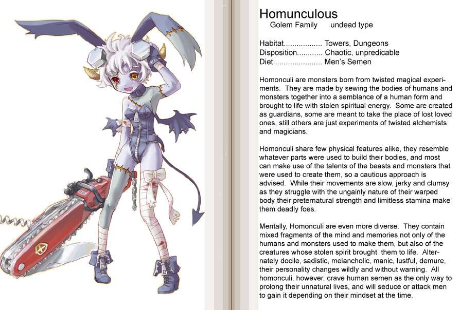Fan-made Monster Girls page 5 full