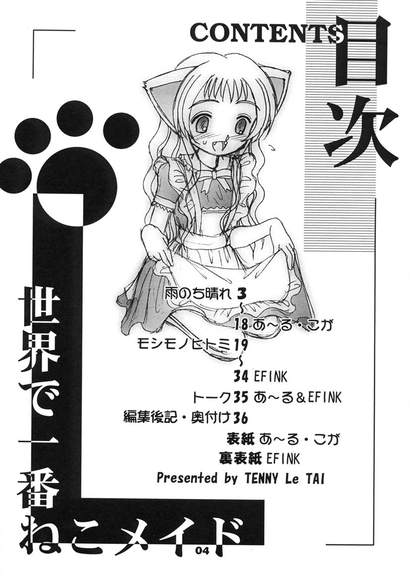 Sekai de Ichiban Neko Maid page 3 full