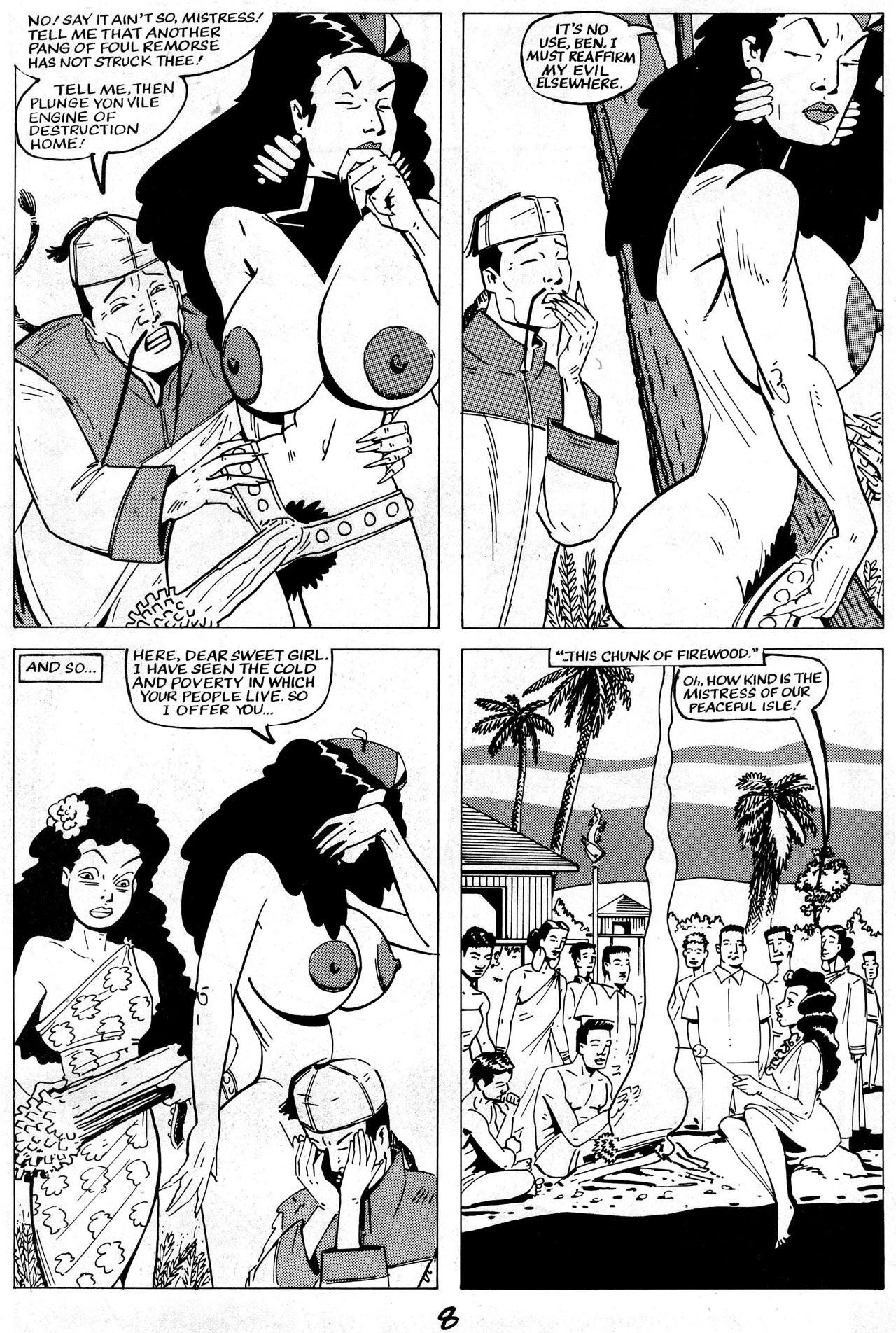Lizard Lady #1 page 10 full