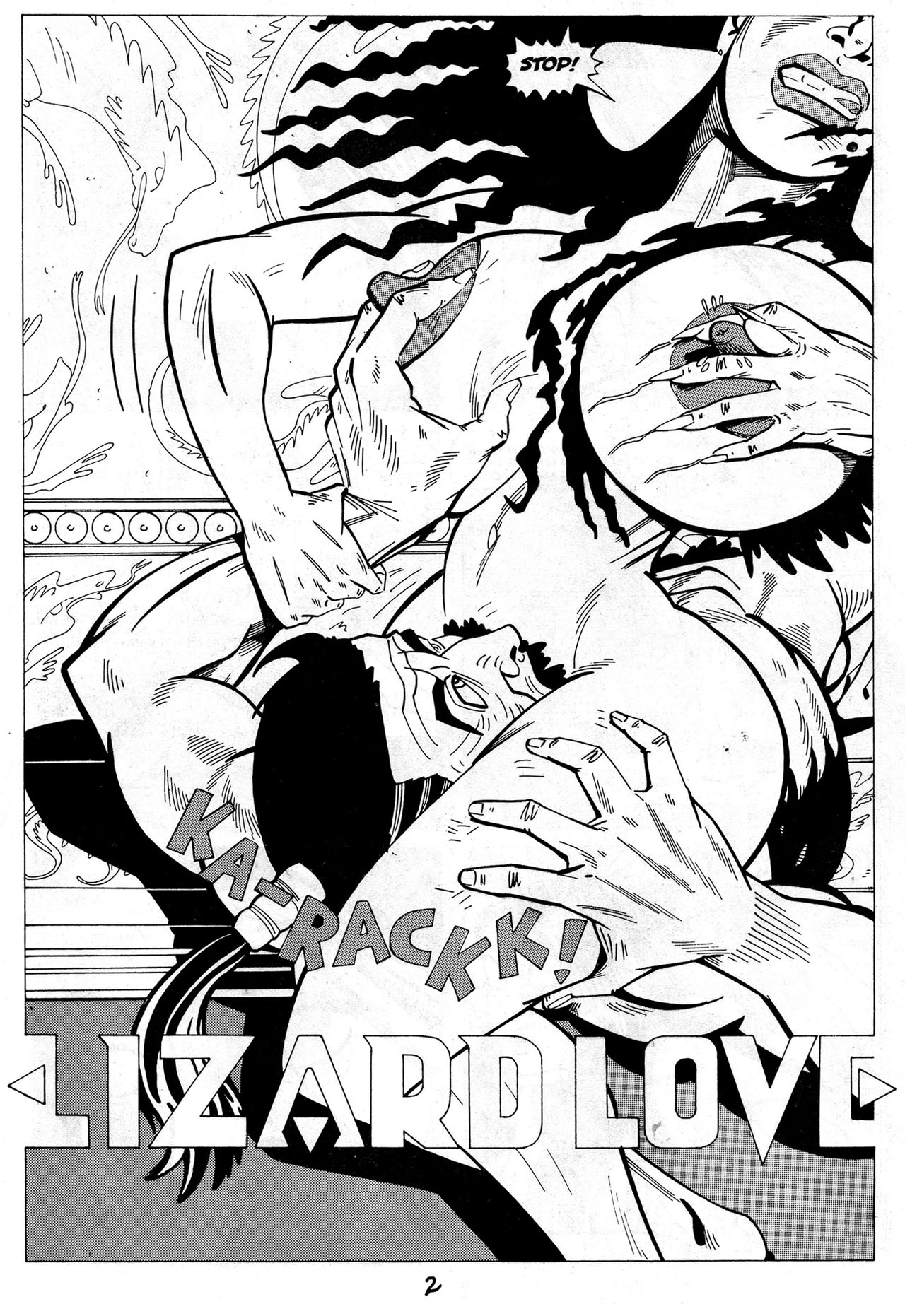 Lizard Lady #1 page 4 full
