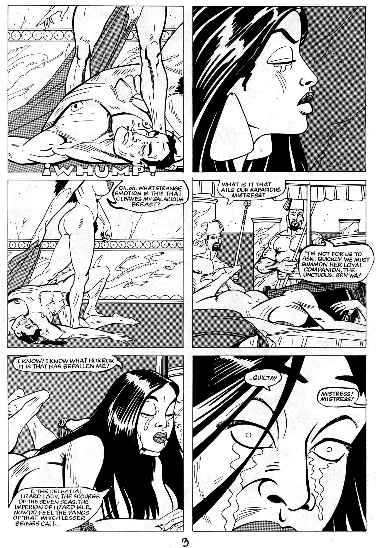 Lizard Lady #1 page 5 full