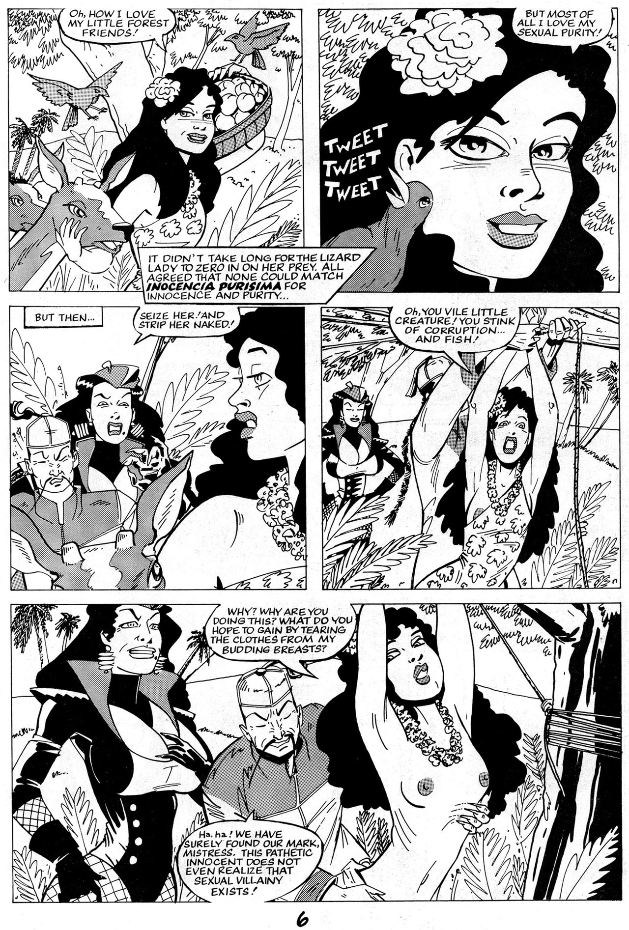 Lizard Lady #1 page 8 full