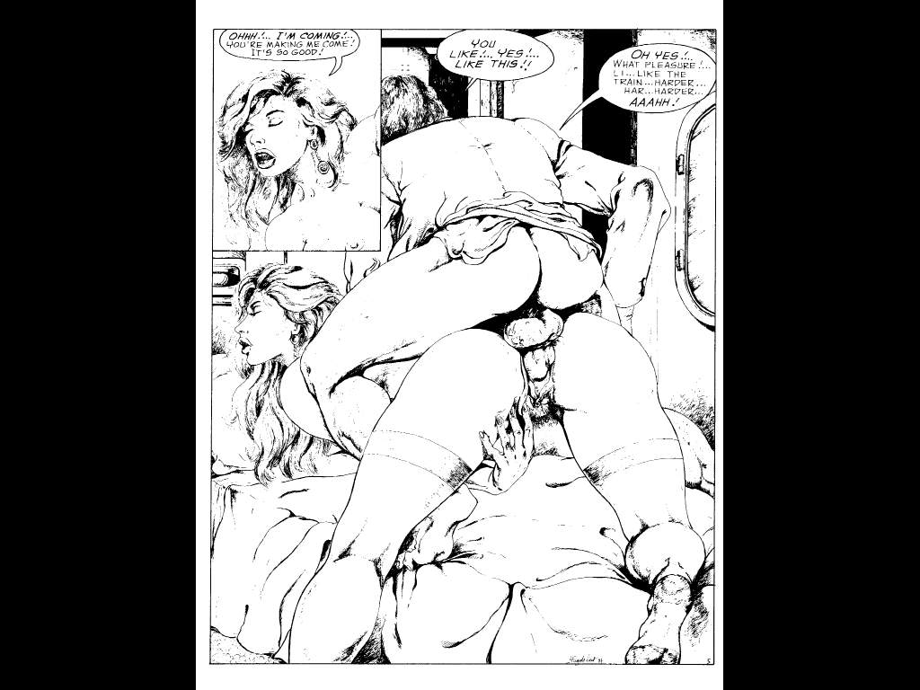 Julie on the Night Train page 5 full