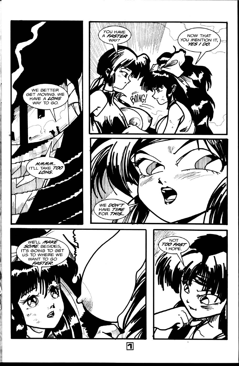 La Blue Girl - Volume #11 page 2 full