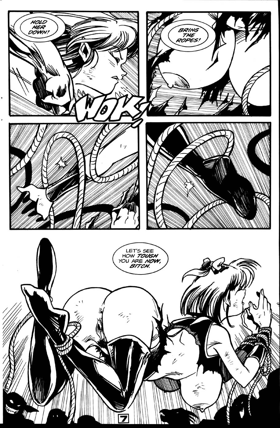 La Blue Girl - Volume #11 page 8 full