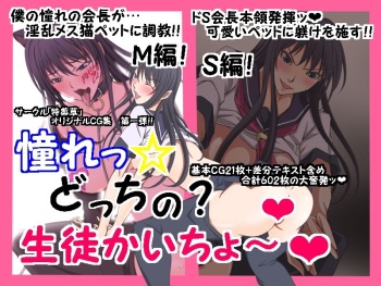 Akogare☆ Docchi no? Seito Kaichou cover