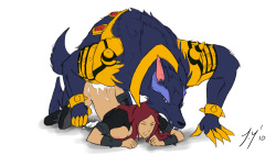 monster + girls...