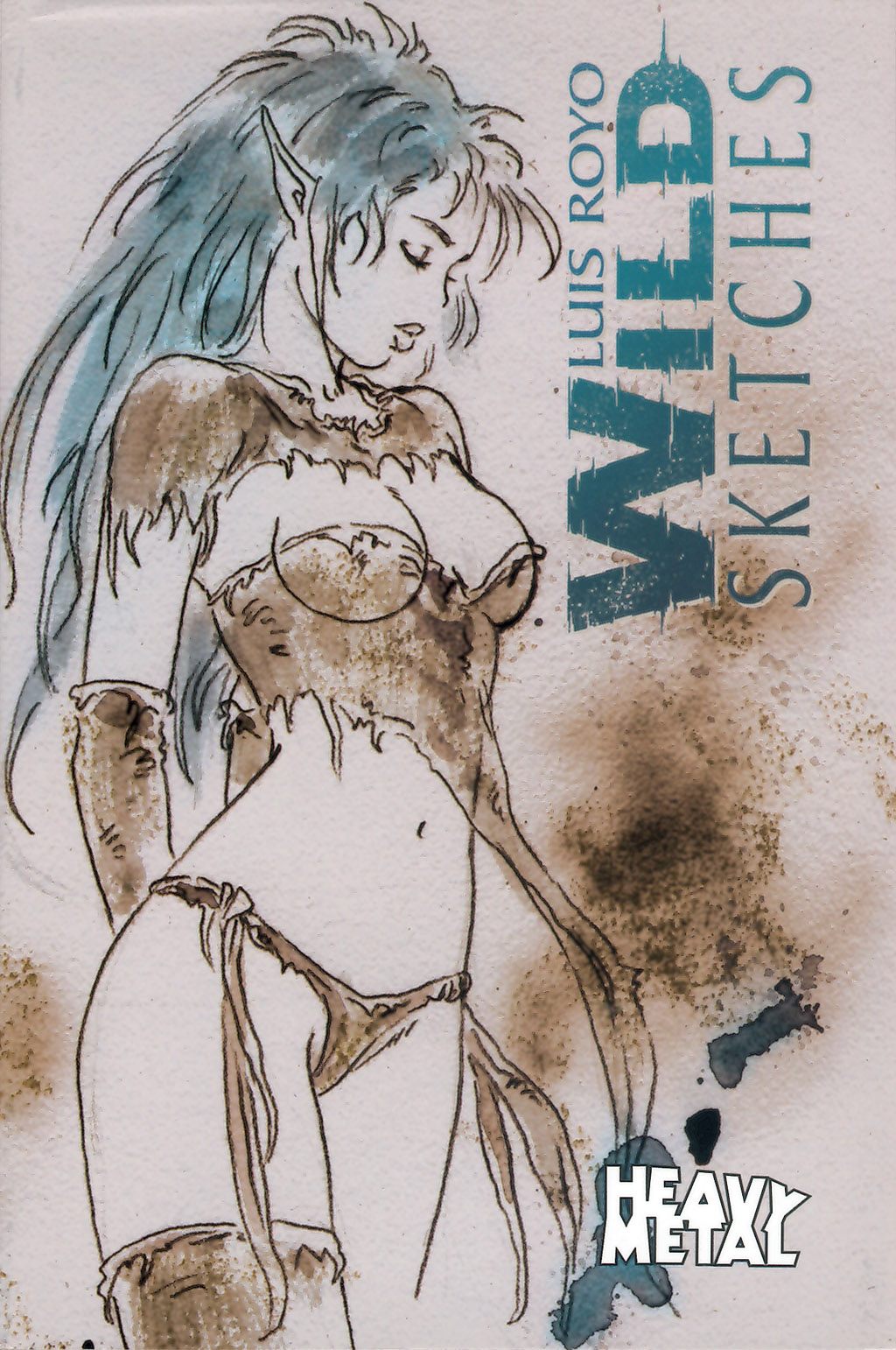 LUIS ROYO - Wild Sketches II Artbook page 1 full