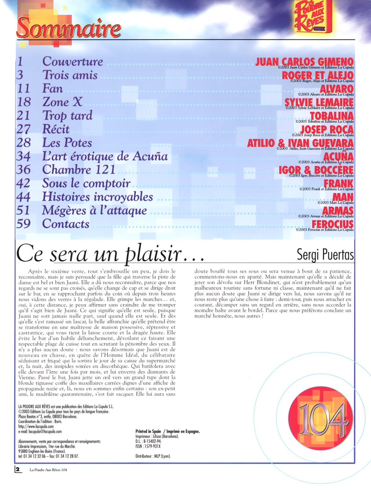 Powder Dreams 104 page 2 full