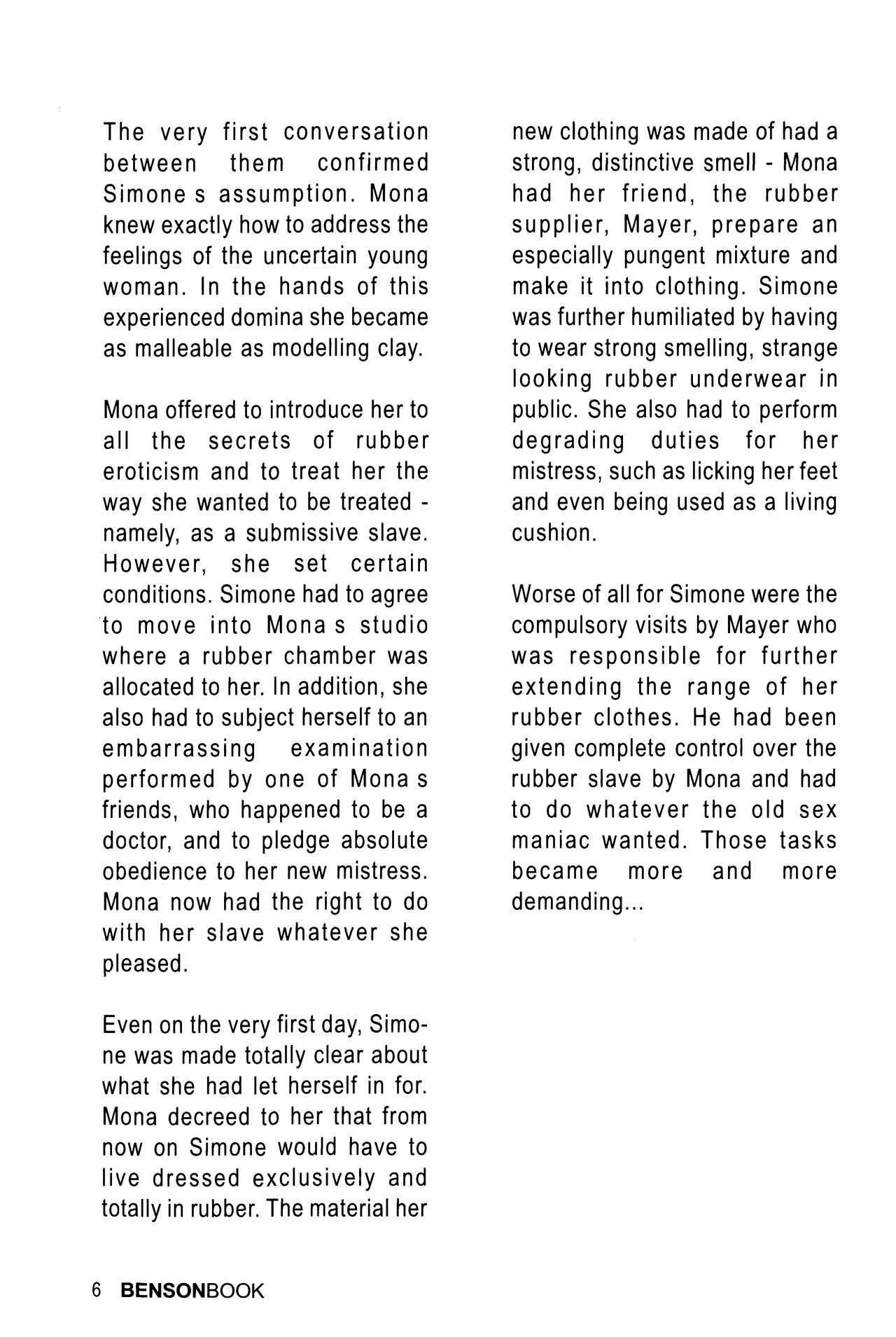 Benson Book #4: The Rubber Institute page 6 full