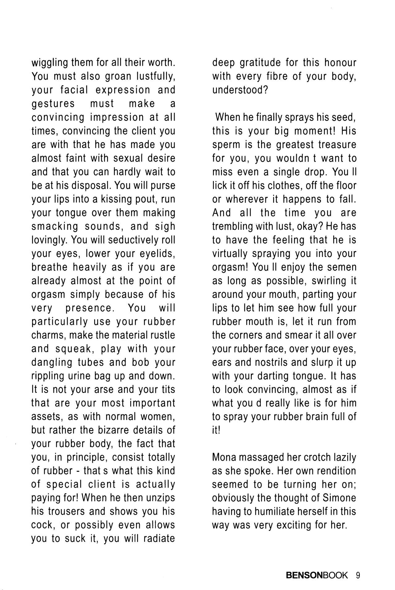 Benson Book #4: The Rubber Institute page 9 full