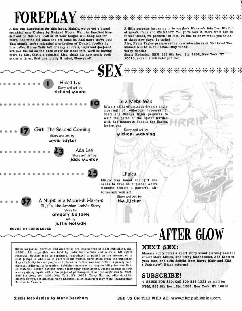 Sizzle Comix # 9 page 2 full