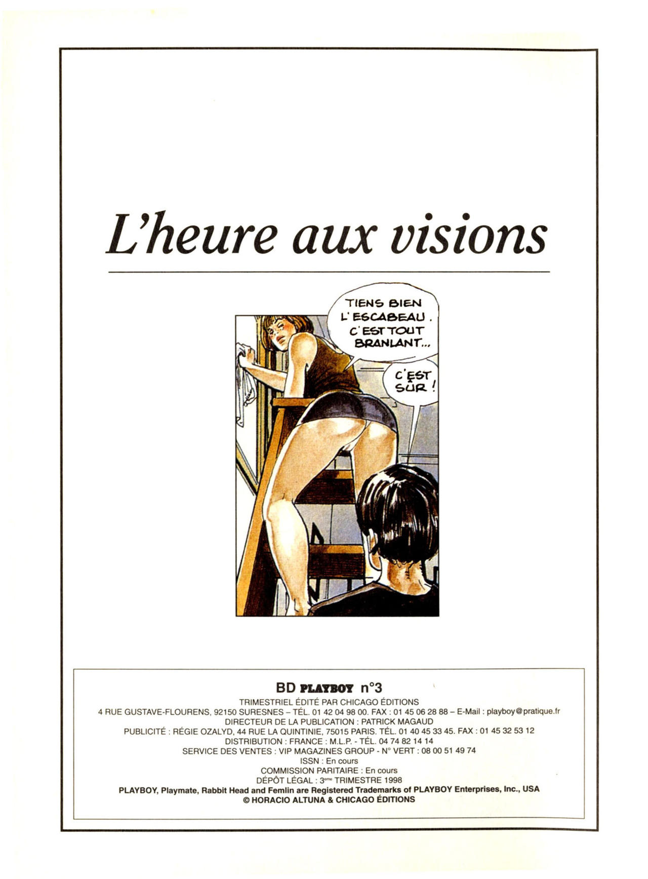 BD Playboy Nº 3 - L'amour libre selon Altuna page 3 full