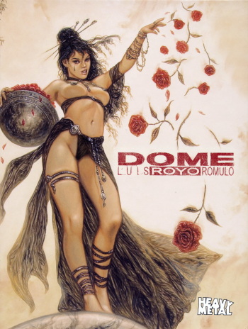 Luis Royo- Dome cover