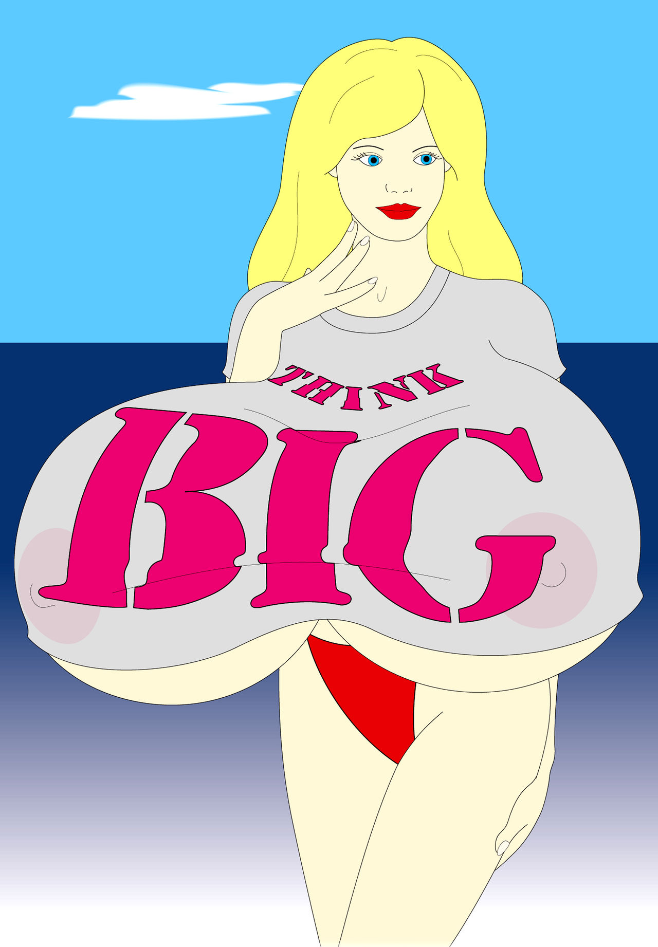 Paul Forrest Big end Huge Boob Artwork page 1 full