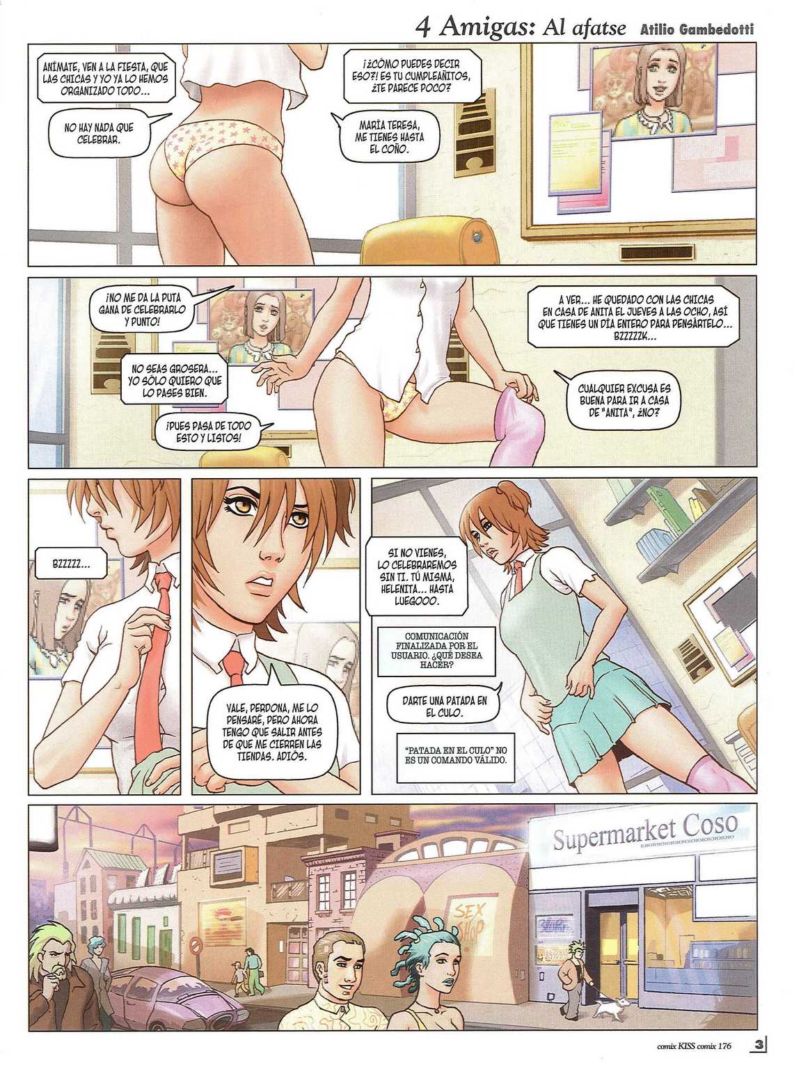 Kiss comix 176 page 3 full