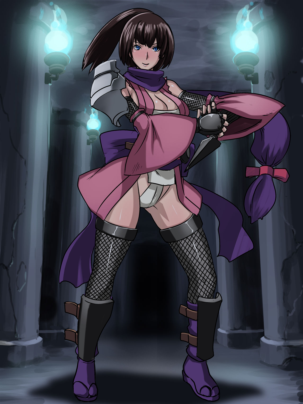 Yokubou Kaiki dai 368 shou - Rape Quest Condom Tenchu! Kaitou Kunoichi Musume wo Okase! - page 2 full