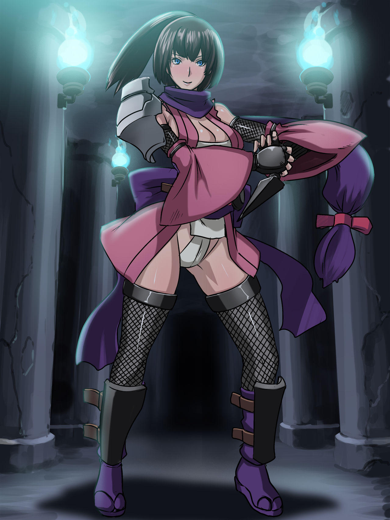 Yokubou Kaiki dai 368 shou - Rape Quest Condom Tenchu! Kaitou Kunoichi Musume wo Okase! - page 3 full