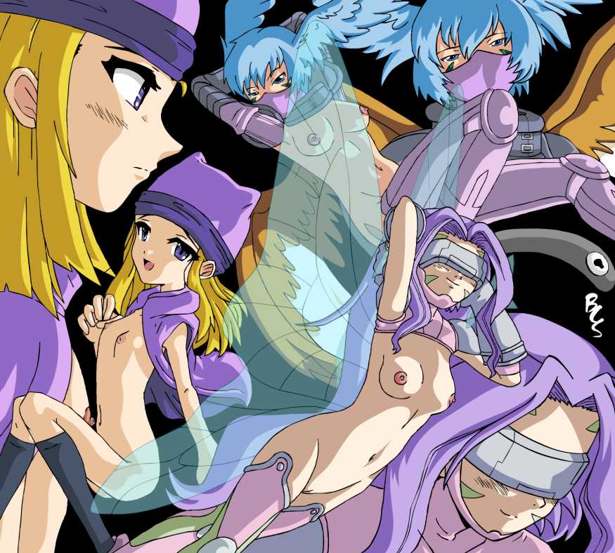 Only Digimon girls page 3 full