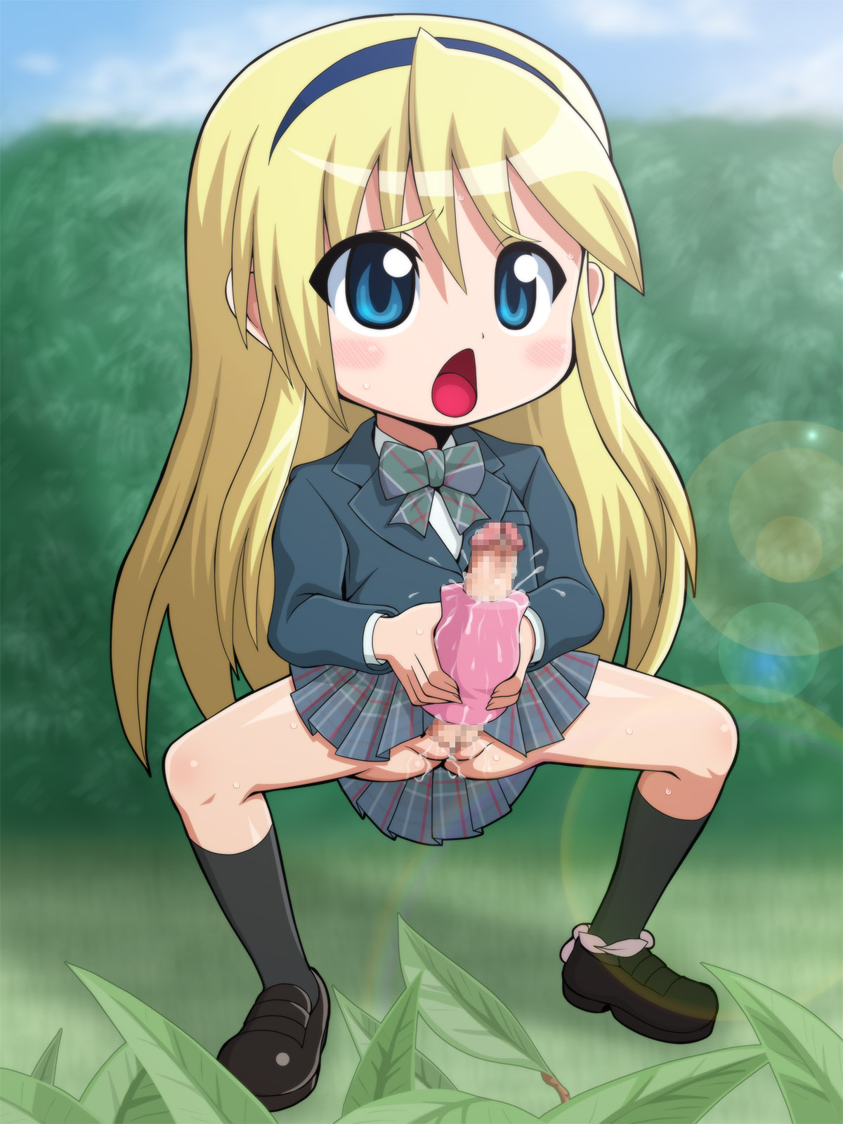 Futa Loli ga Kyonyuu Loli to Otokonoko ni Aherasaretari Aherasetari Suru Ohanashi page 8 full