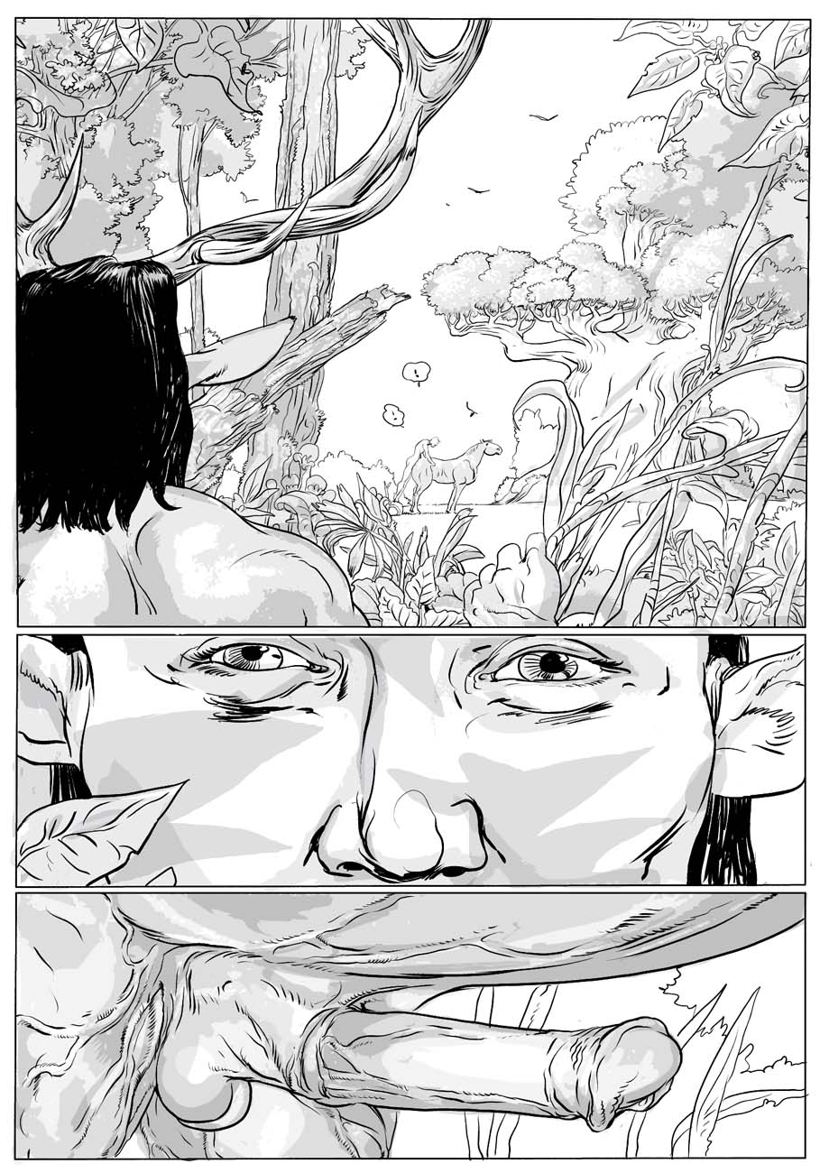 incomplete horse comic page 7 full