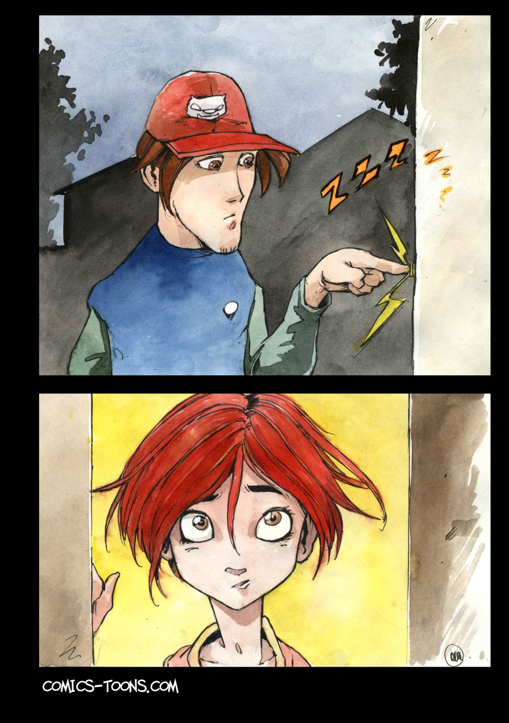 W.I.T.C.H. page 1 full