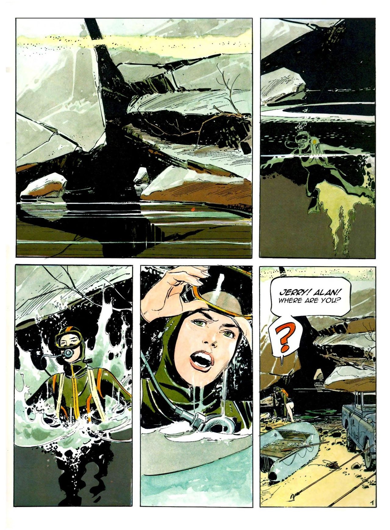 The Survivor #1 page 5 full