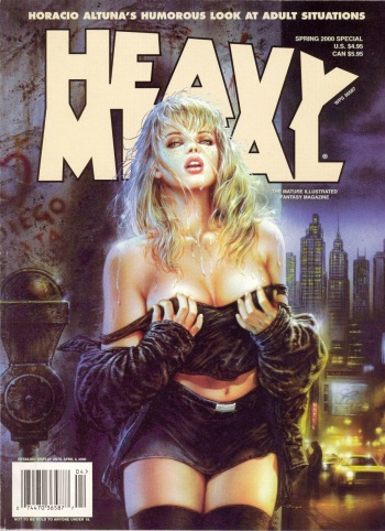 Heavy Metal Erotic Special cover