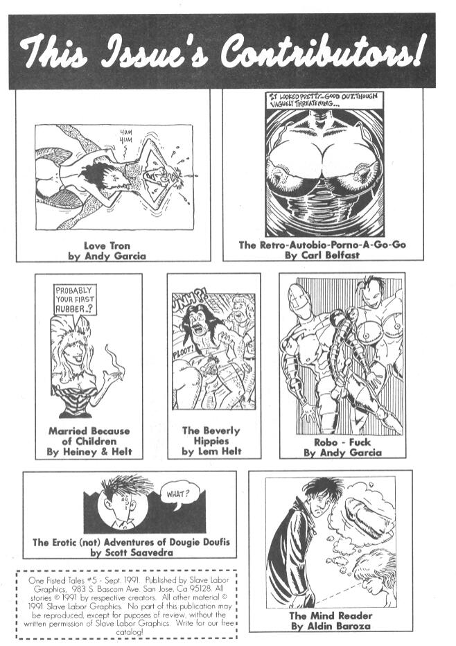 One-Fisted Tales #5 page 3 full