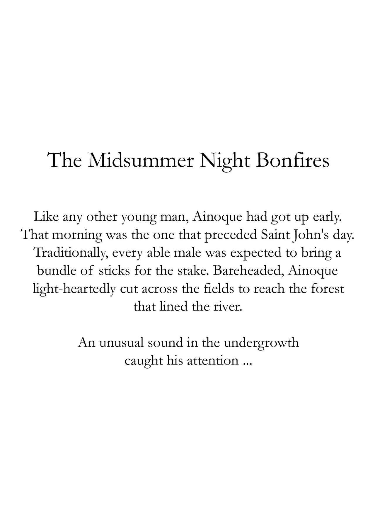 The Midsummer Night Bonfire page 3 full