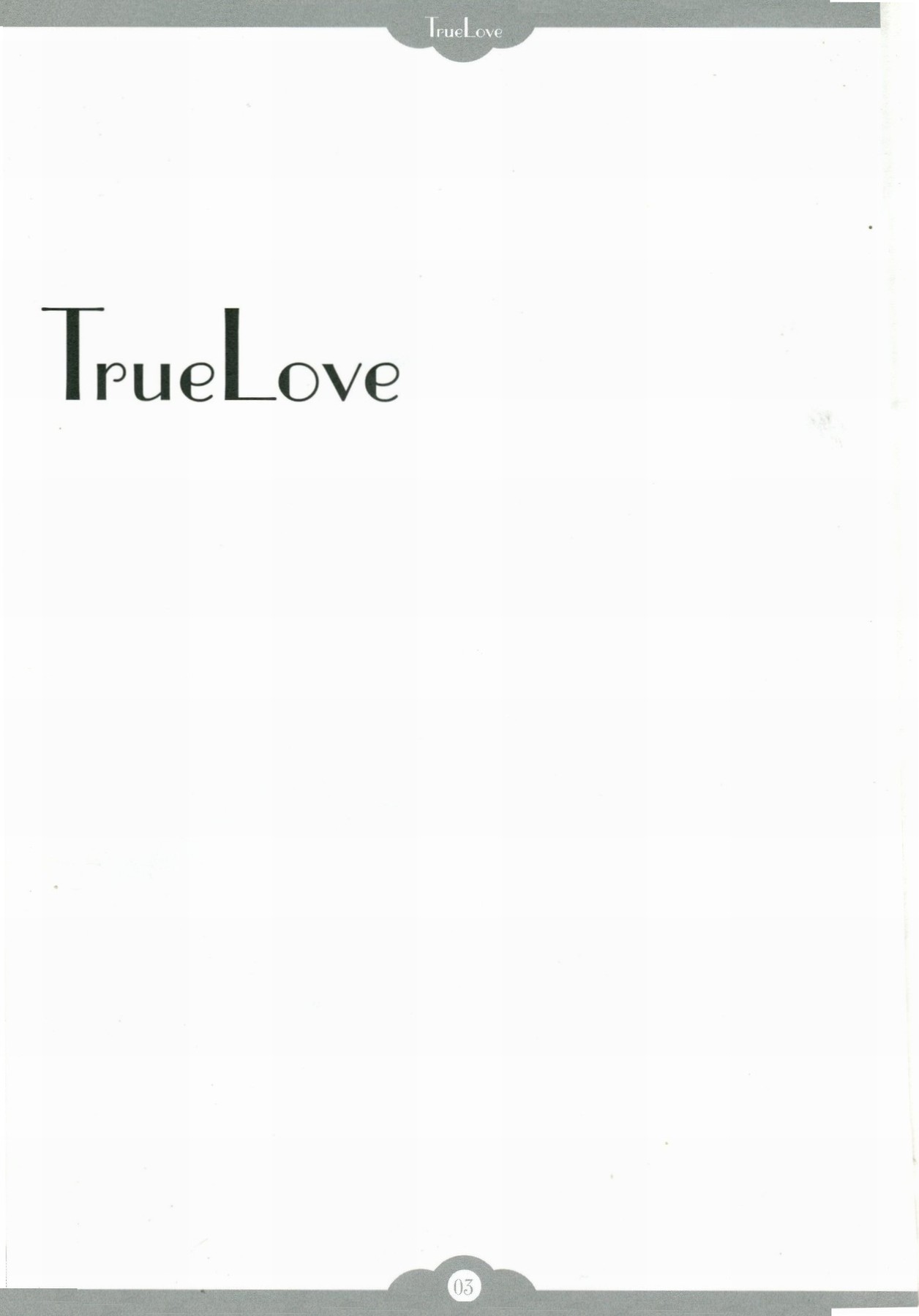 TRUE LOVE page 2 full
