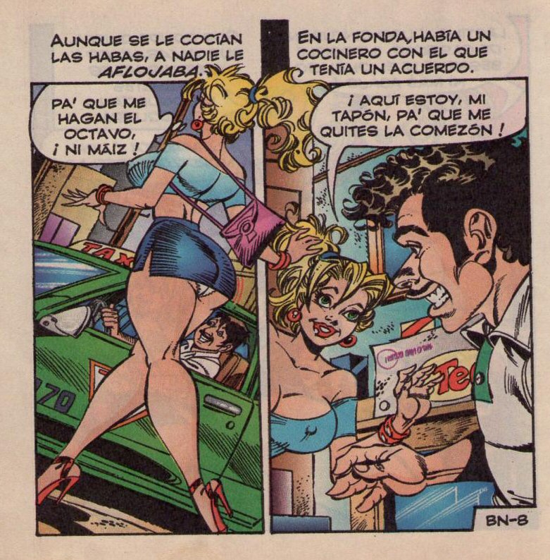 Bellas de noche 170 Spanish page 9 full