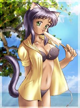 Nekojin Catgirl Gallery page 4 full