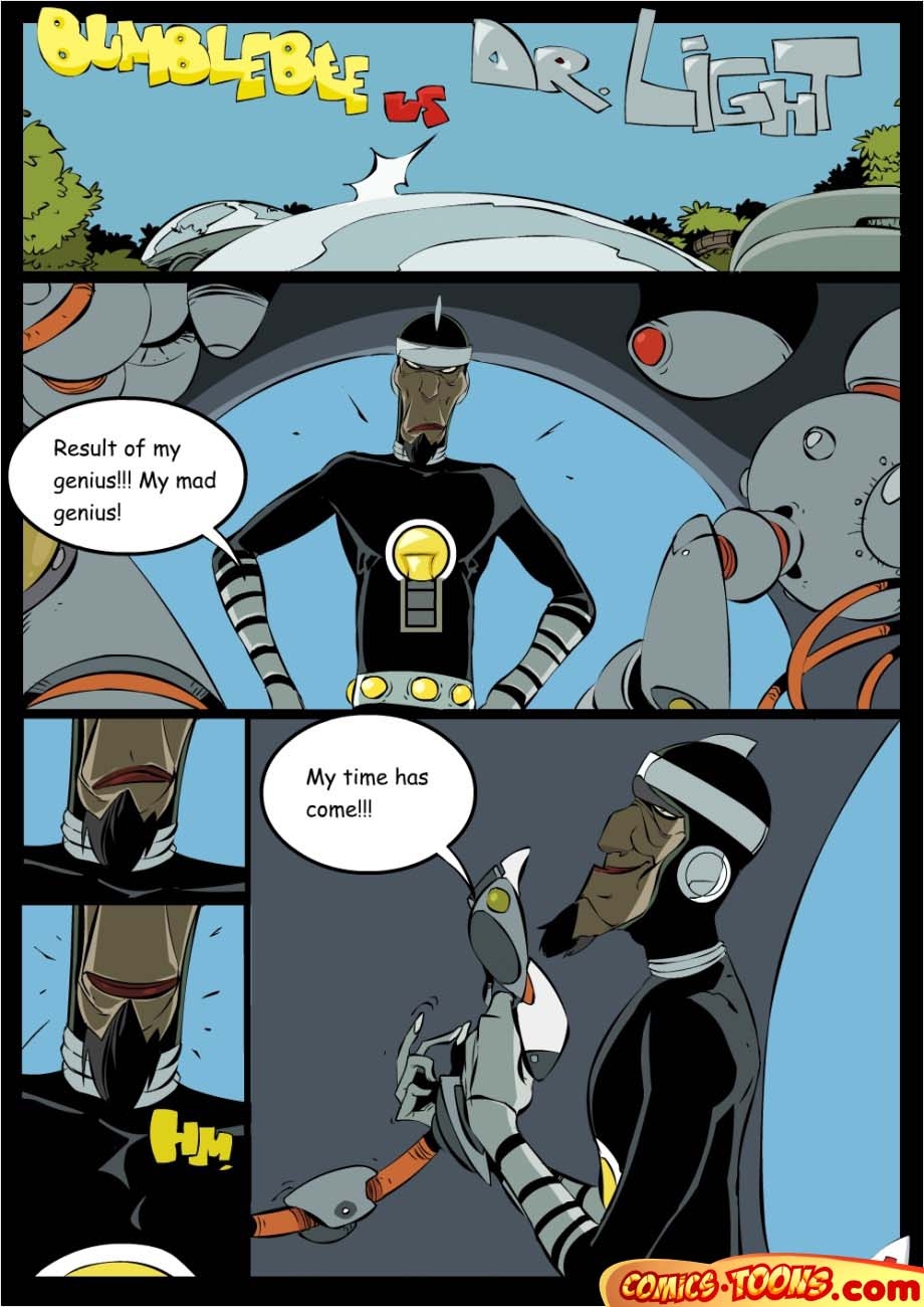 Dr. Light And Bumblebee page 1 full