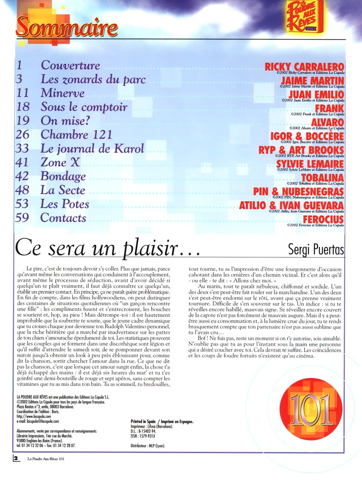 Powder Dreams 101 page 2 full