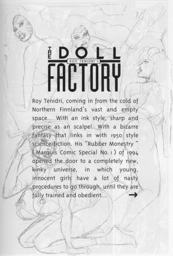 Roy Tenidri's The Doll Factory cover