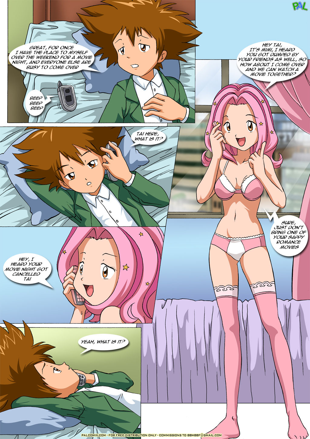 Movie night at Tai's page 3 full