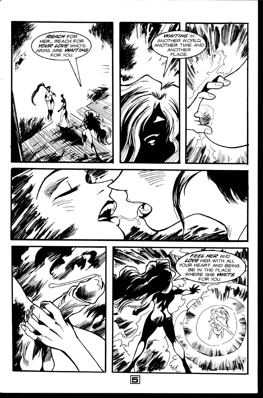 La Blue Girl Issue 12 page 6 full
