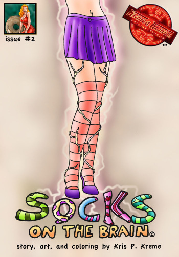 Kremed Komics #2: Socks on the Brain cover