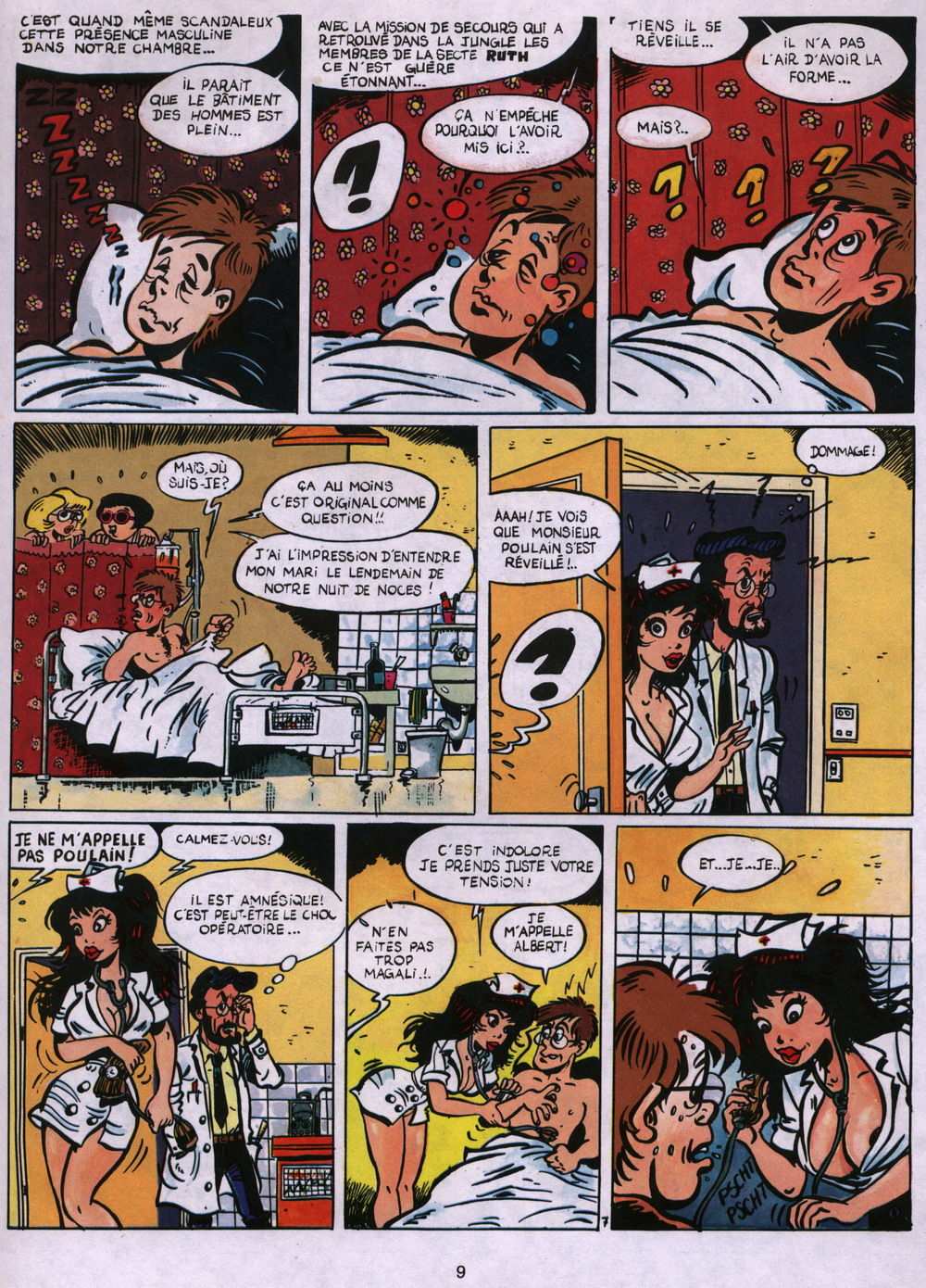 Magali la petite infirmère page 9 full