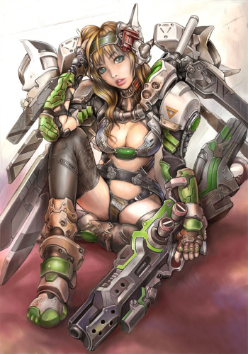 Mecha, Robots, and Cyborg Girls cover