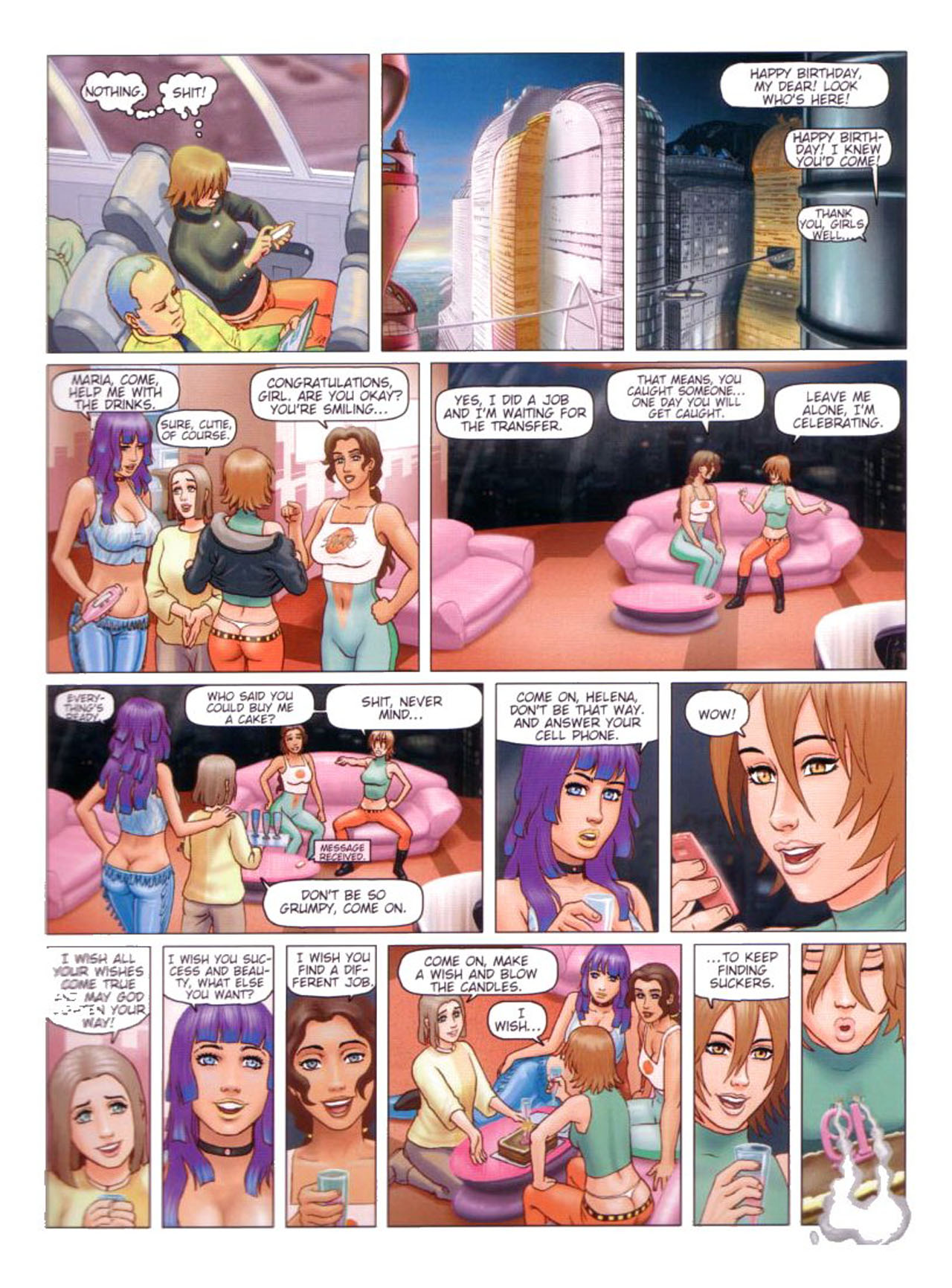 4 Girlfriends - Volume #1 page 9 full
