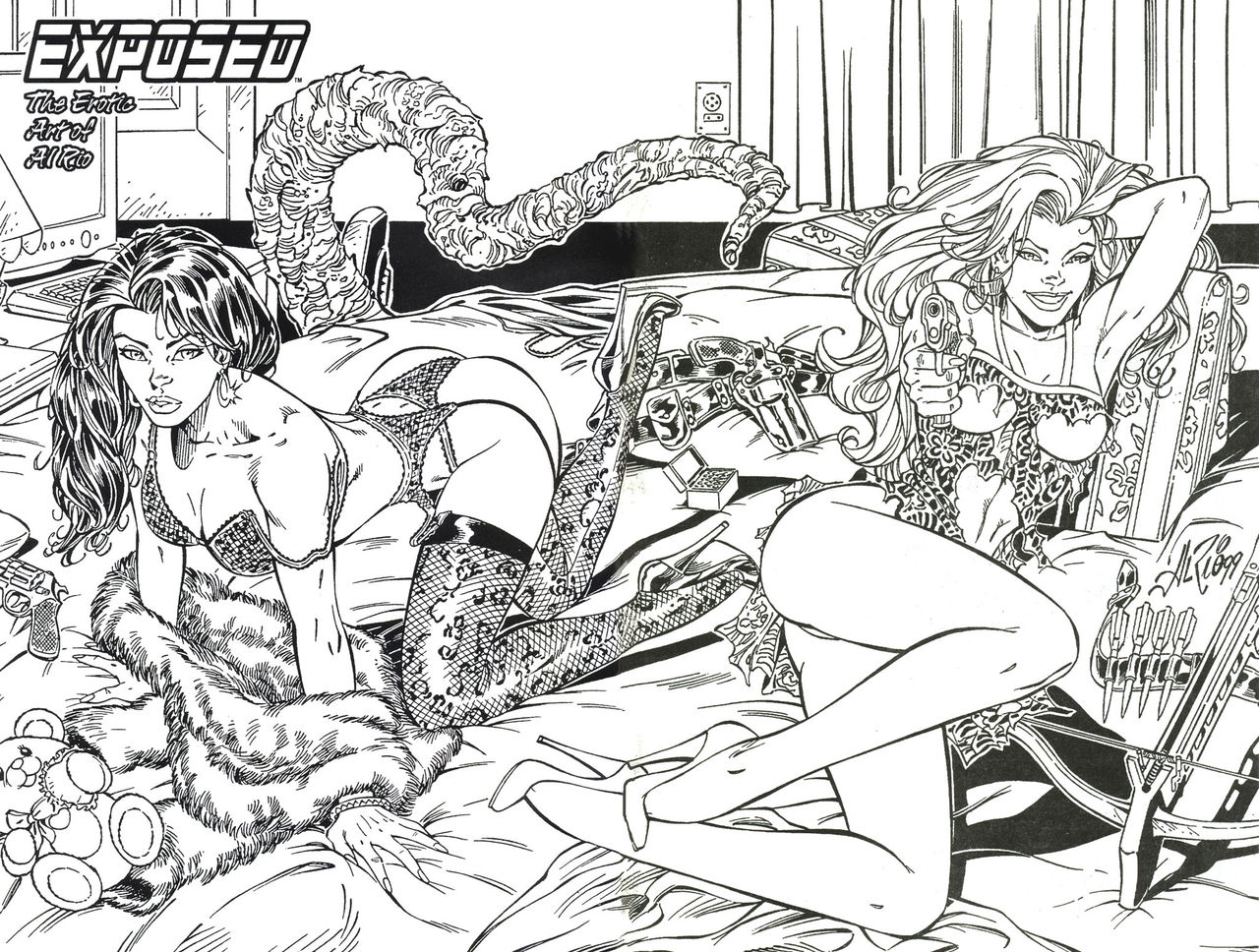 Exposed - The Erotic Art of Al Rio page 4 full