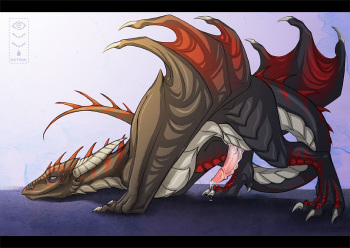 Gay Furry horse, dragon, canine cover