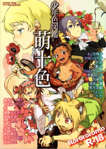 Shounen Iro Zukan 10 ~ Moe Juu Iro ~ cover