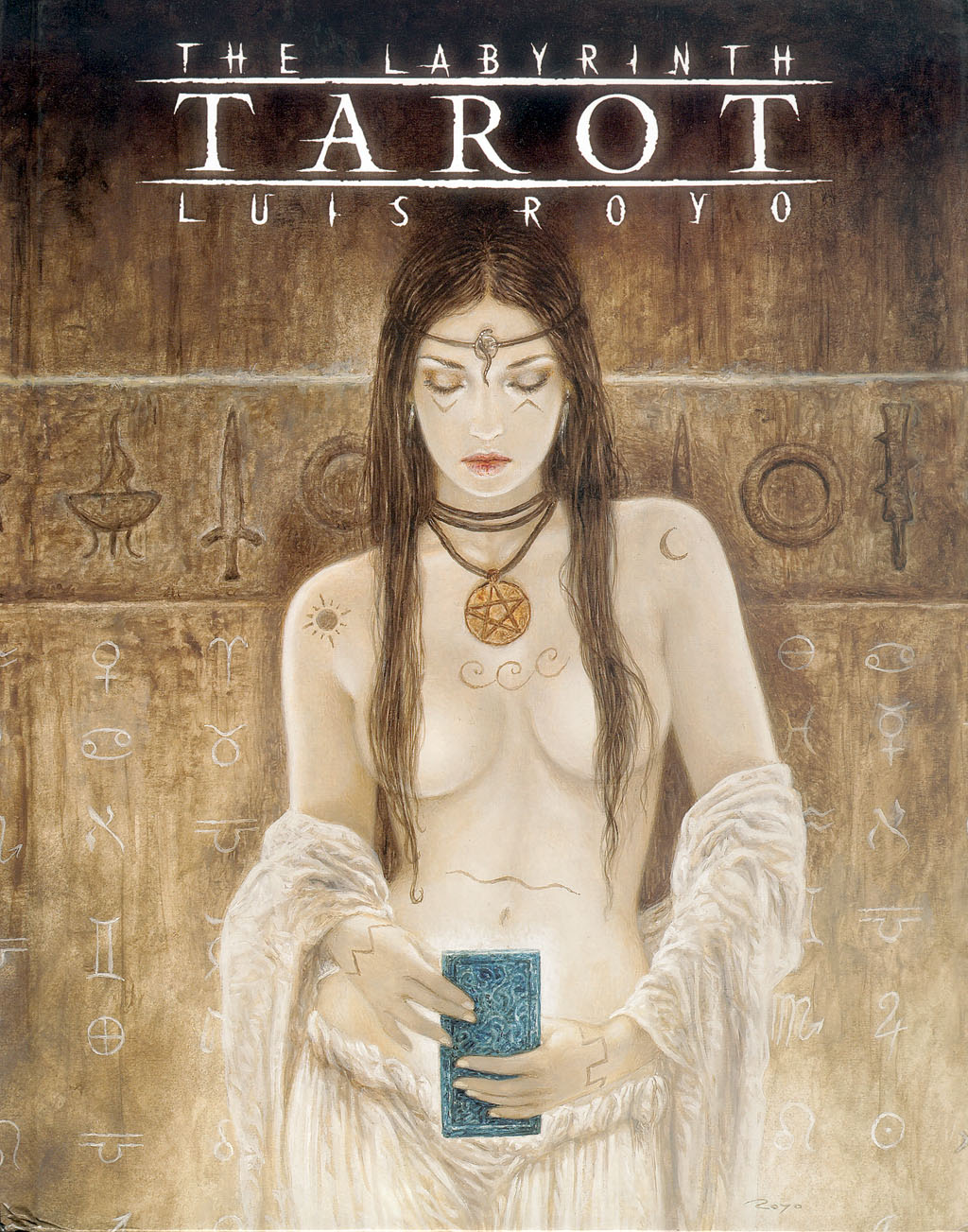 LUIS ROYO - The Labyrinth Tarot Artbook page 1 full